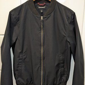 Men's Bonobos Boulevard Bomber, Black, Small, Fully-Lined